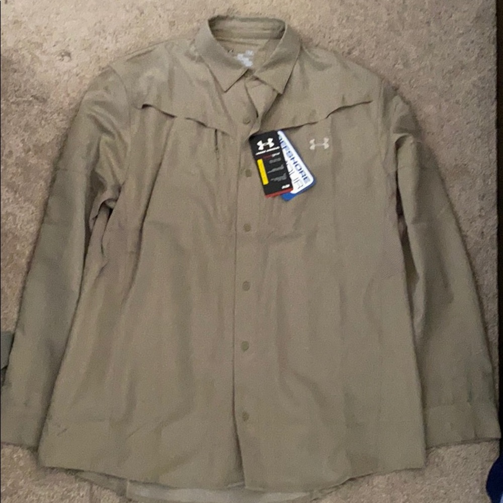 Under armor fishing shirt